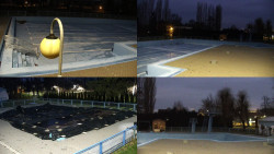 Areál koupaliště Hulín - sdružené snímky