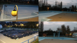 Areál koupaliště Hulín - sdružené snímky