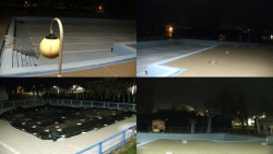 Areál koupaliště Hulín - sdružené snímky