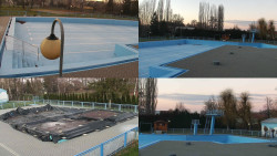 Areál koupaliště Hulín - sdružené snímky