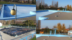 Areál koupaliště Hulín - sdružené snímky