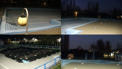 Areál koupaliště Hulín - sdružené snímky