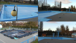 Areál koupaliště Hulín - sdružené snímky