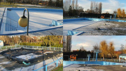 Areál koupaliště Hulín - sdružené snímky