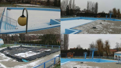 Areál koupaliště Hulín - sdružené snímky