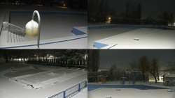 Areál koupaliště Hulín - sdružené snímky