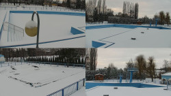 Areál koupaliště Hulín - sdružené snímky