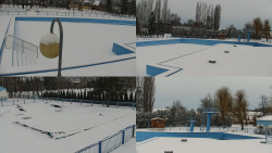 Areál koupaliště Hulín - sdružené snímky