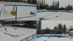 Areál koupaliště Hulín - sdružené snímky