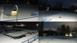 Areál koupaliště Hulín - sdružené snímky