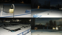 Areál koupaliště Hulín - sdružené snímky