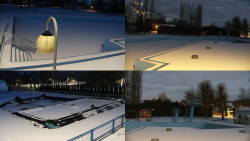 Areál koupaliště Hulín - sdružené snímky