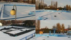 Areál koupaliště Hulín - sdružené snímky