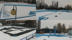 Areál koupaliště Hulín - sdružené snímky