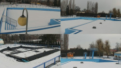 Areál koupaliště Hulín - sdružené snímky