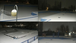 Areál koupaliště Hulín - sdružené snímky