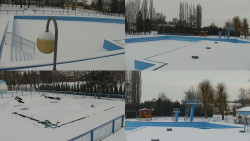 Areál koupaliště Hulín - sdružené snímky