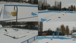 Areál koupaliště Hulín - sdružené snímky