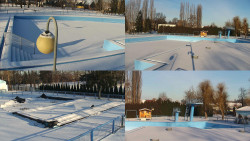 Areál koupaliště Hulín - sdružené snímky