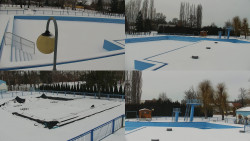 Areál koupaliště Hulín - sdružené snímky