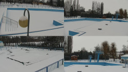 Areál koupaliště Hulín - sdružené snímky