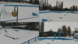 Areál koupaliště Hulín - sdružené snímky