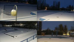 Areál koupaliště Hulín - sdružené snímky