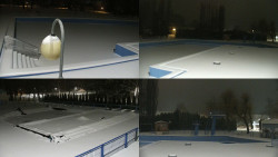 Areál koupaliště Hulín - sdružené snímky