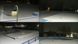 Areál koupaliště Hulín - sdružené snímky