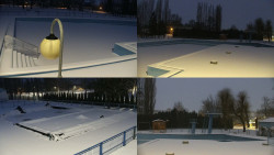 Areál koupaliště Hulín - sdružené snímky