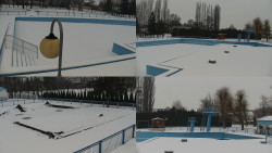 Areál koupaliště Hulín - sdružené snímky