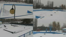 Areál koupaliště Hulín - sdružené snímky