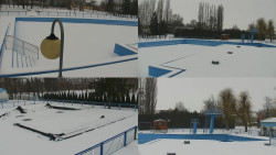 Areál koupaliště Hulín - sdružené snímky