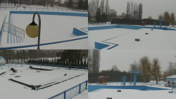 Areál koupaliště Hulín - sdružené snímky