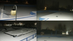 Areál koupaliště Hulín - sdružené snímky