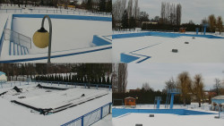 Areál koupaliště Hulín - sdružené snímky