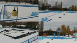 Areál koupaliště Hulín - sdružené snímky