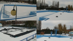 Areál koupaliště Hulín - sdružené snímky