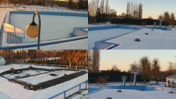 Areál koupaliště Hulín - sdružené snímky