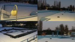 Areál koupaliště Hulín - sdružené snímky