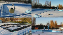 Areál koupaliště Hulín - sdružené snímky