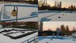 Areál koupaliště Hulín - sdružené snímky