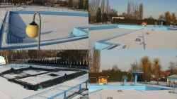 Areál koupaliště Hulín - sdružené snímky