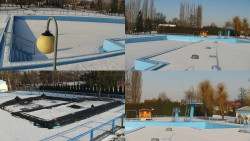 Areál koupaliště Hulín - sdružené snímky