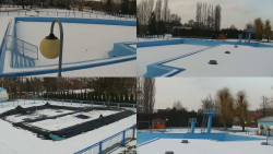 Areál koupaliště Hulín - sdružené snímky