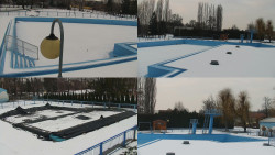 Areál koupaliště Hulín - sdružené snímky