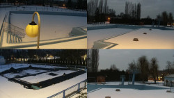 Areál koupaliště Hulín - sdružené snímky