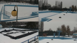 Areál koupaliště Hulín - sdružené snímky