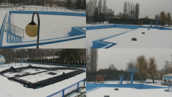 Areál koupaliště Hulín - sdružené snímky