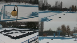 Areál koupaliště Hulín - sdružené snímky